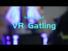 Máquina de Jogo Gatling VR YHY Diversão de Tiro Simulador Equipamento de Realidade Virtual